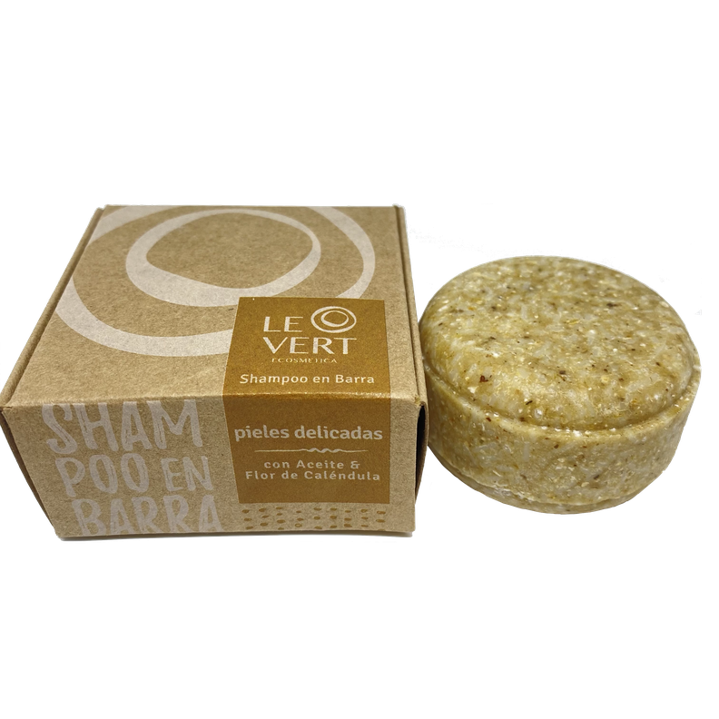 Shampoo en Barra Le Vert Pieles Delicadas-1