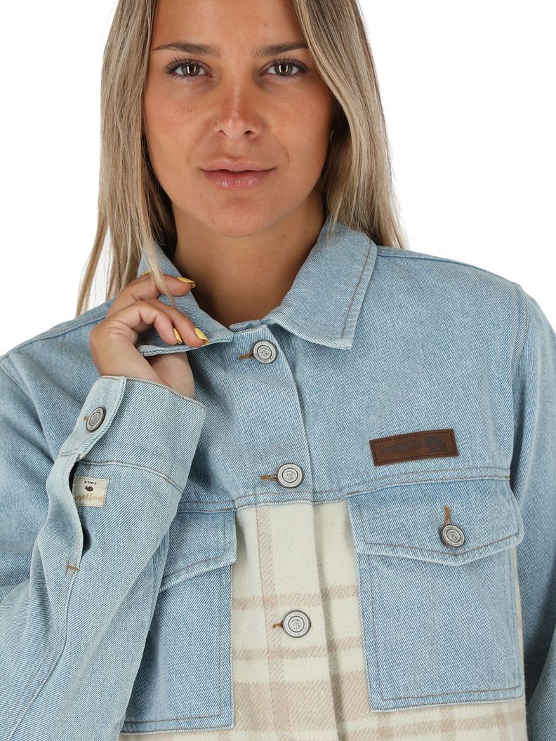 Chaqueta Chilco Cuadrille Cafe Mujer-3