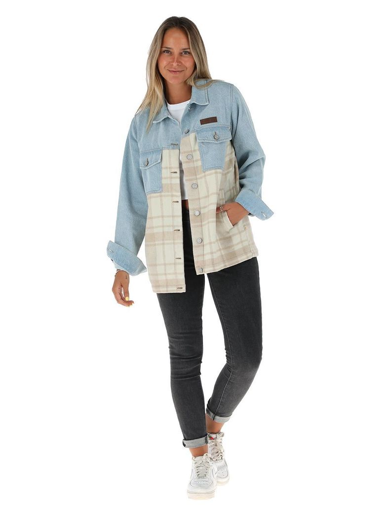 Chaqueta Chilco Cuadrille Cafe Mujer-1