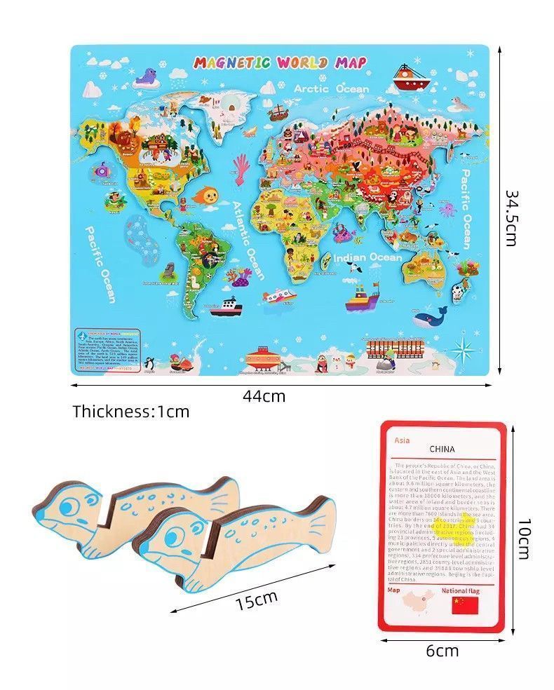 Mapa Mundial Magnetico cognitivo VERSION INGLES-2