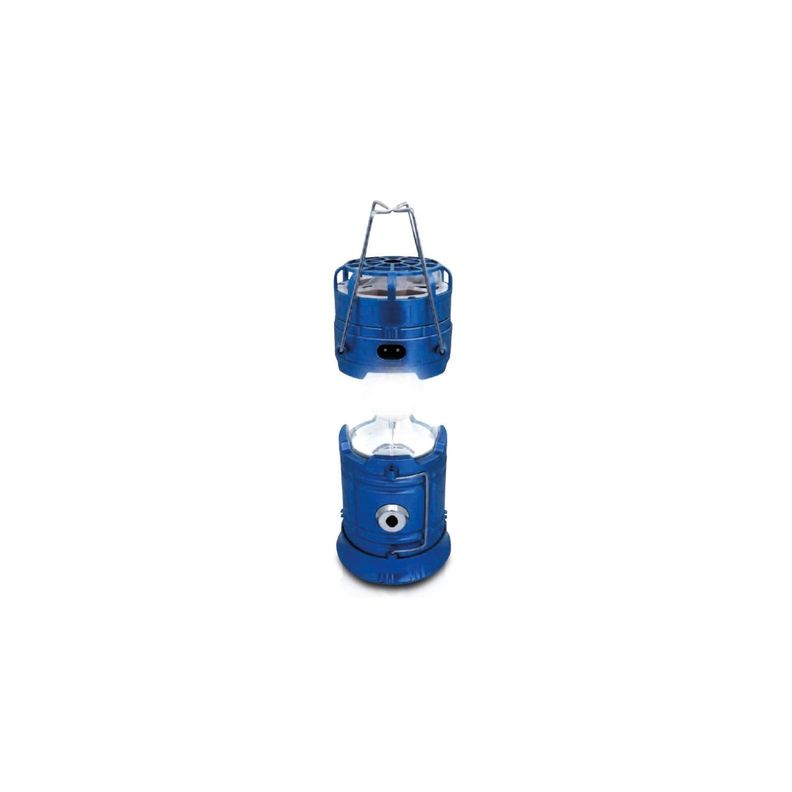 Lámpara Camping Con Ventilador Portátil Camping Azul - PuntoStore-0