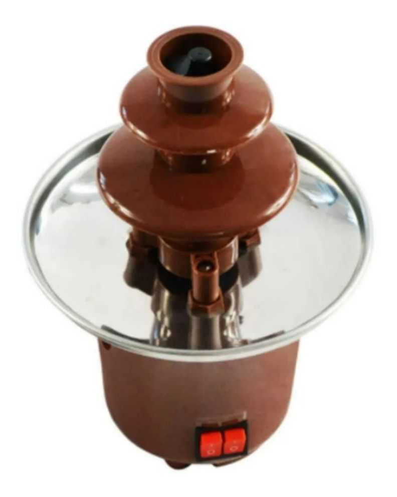 Fuente De Chocolate 3 Niveles Mini Fondue Fontaine-0