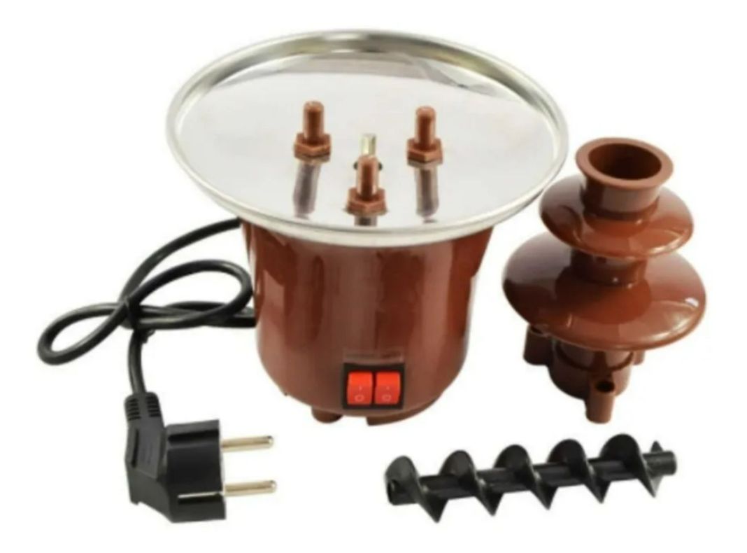 Fuente De Chocolate 3 Niveles Mini Fondue Fontaine-2