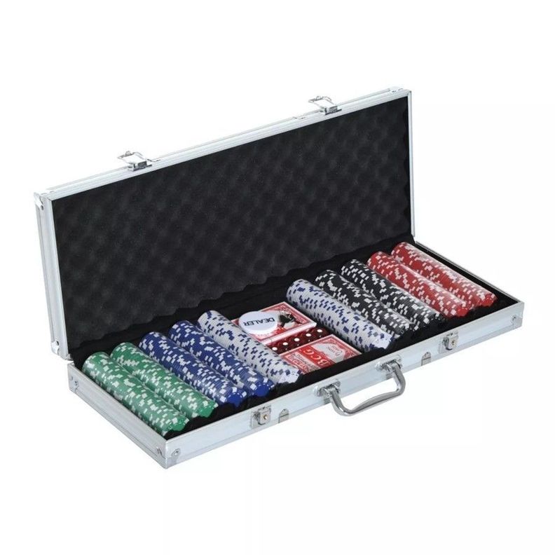 Maleta Poker Profesional 500 Fichas-0