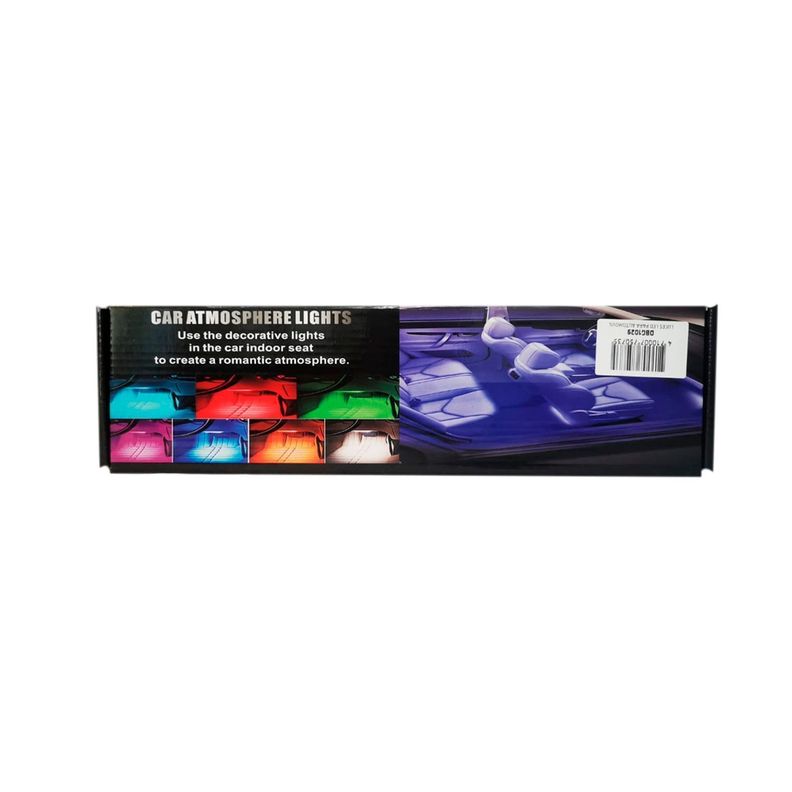 Kit De Tiras Flexibles RGB Para Interior De Auto-5