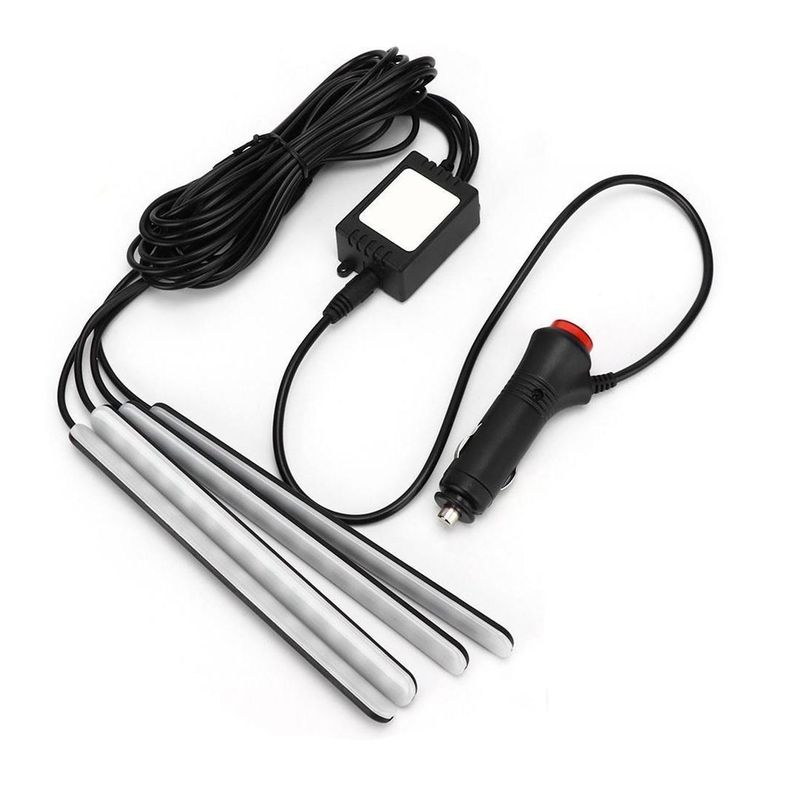 Kit De Tiras Flexibles RGB Para Interior De Auto-0