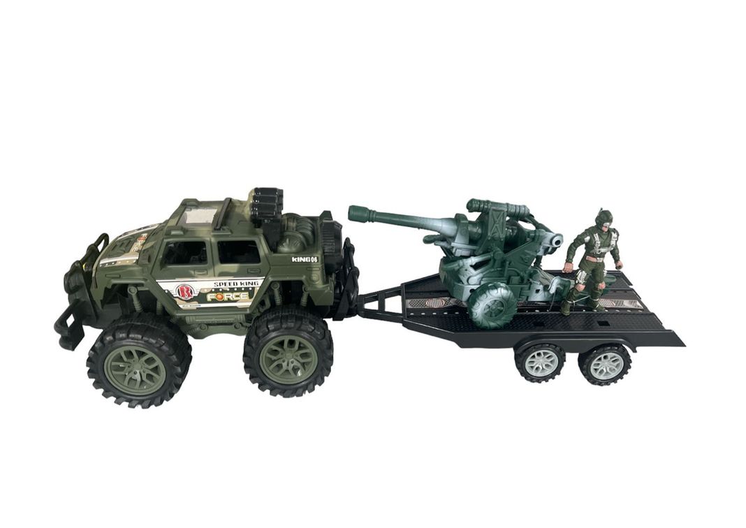 Juguete Camion De Guerra Con Soldados Tanque De Guerra-1