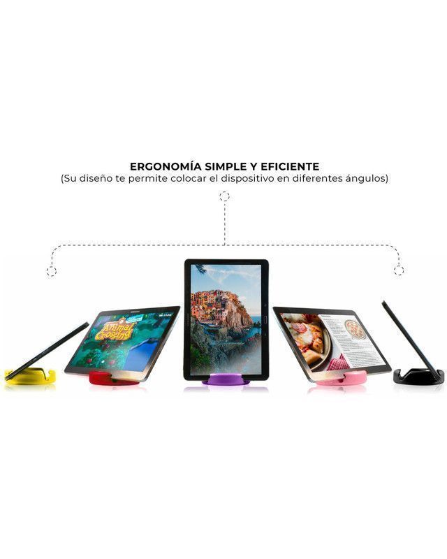 GODONUT ORIGINAL - SOPORTE UNIVERSAL PARA CELULARES Y TABLETAS, SOPORTE MULTIANGULO-4