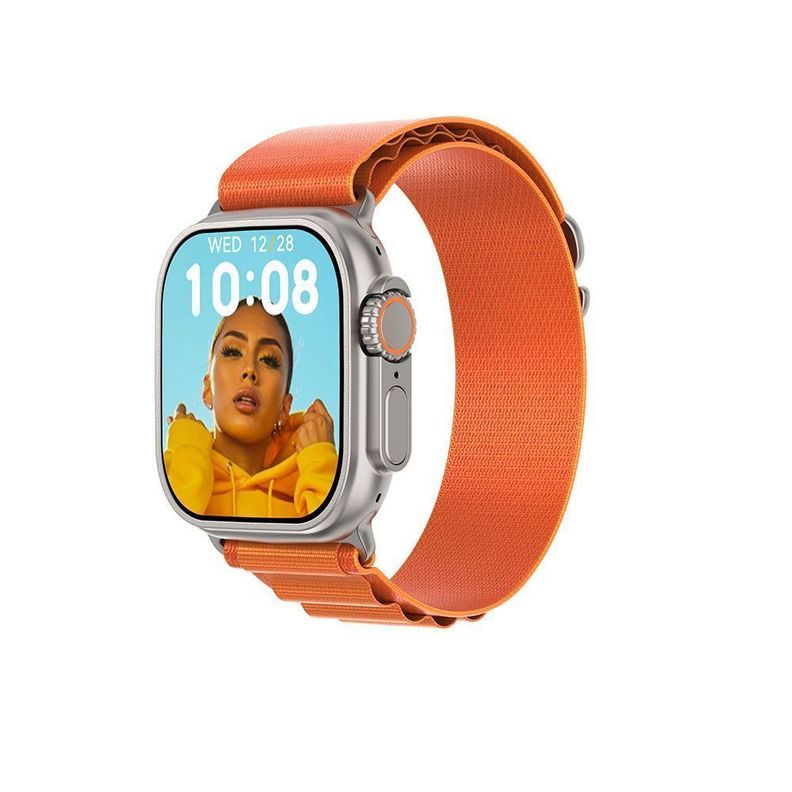 Reloj Inteligente Bluetooth llamadas 2,1" 380mAh DT8 ULTRA MAX - Gris-1