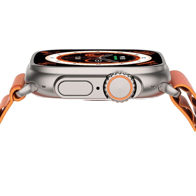 Reloj Inteligente Bluetooth llamadas 2,1" 380mAh DT8 ULTRA MAX - Gris-6