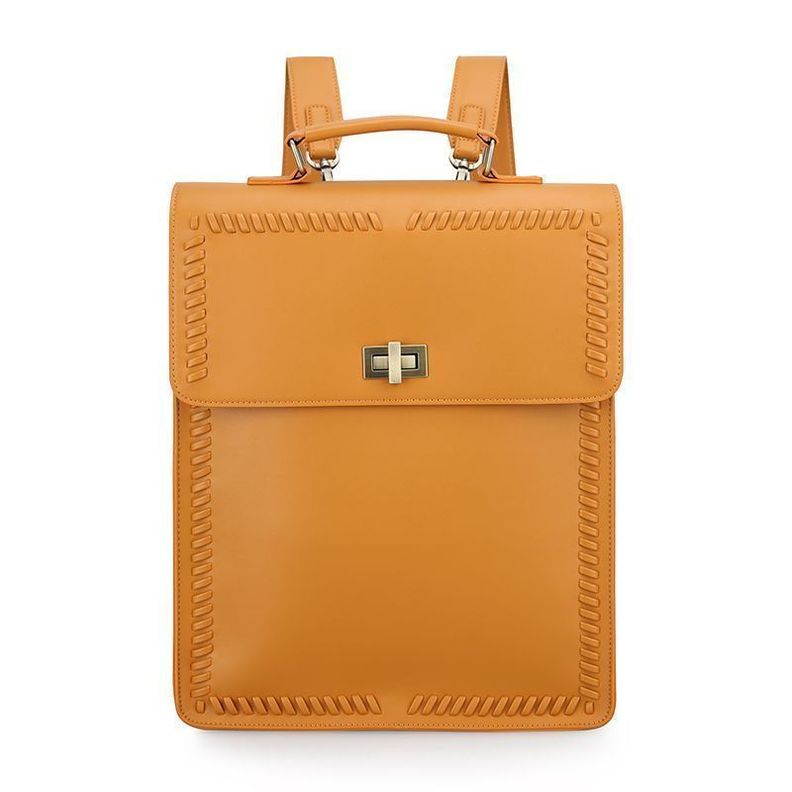 Ecosusi Mochila DAWN vintage laptop 15,6'' - marrón-0