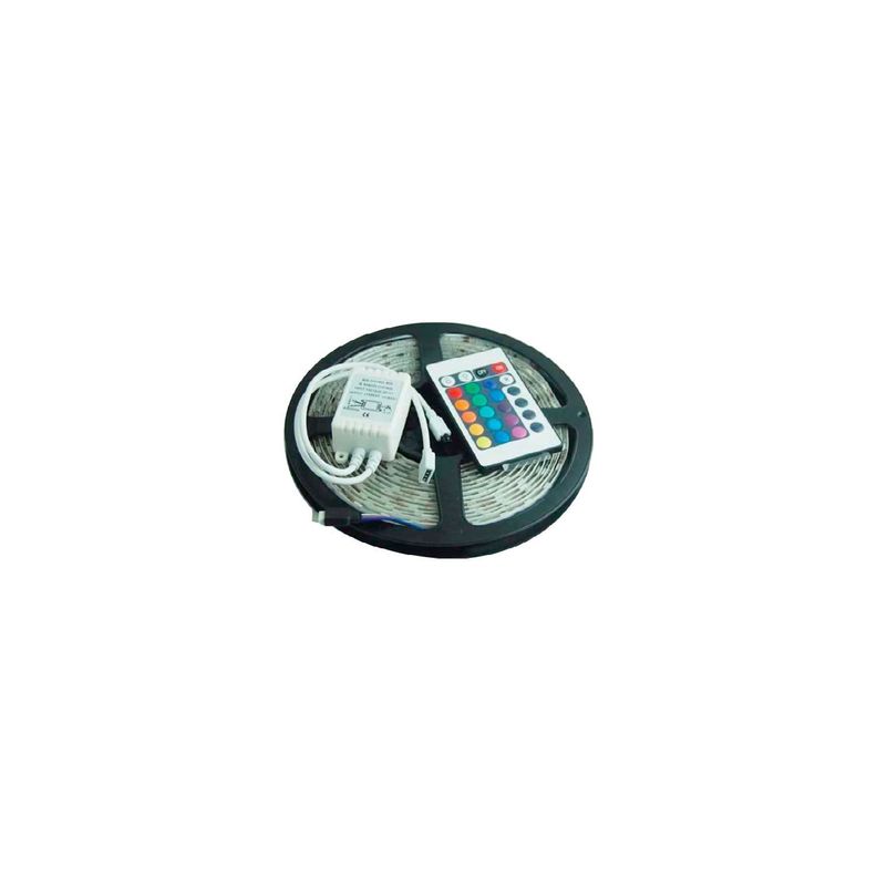 Tira Led Multicolor RGB 2835 Con Control 5mt Dblue -0