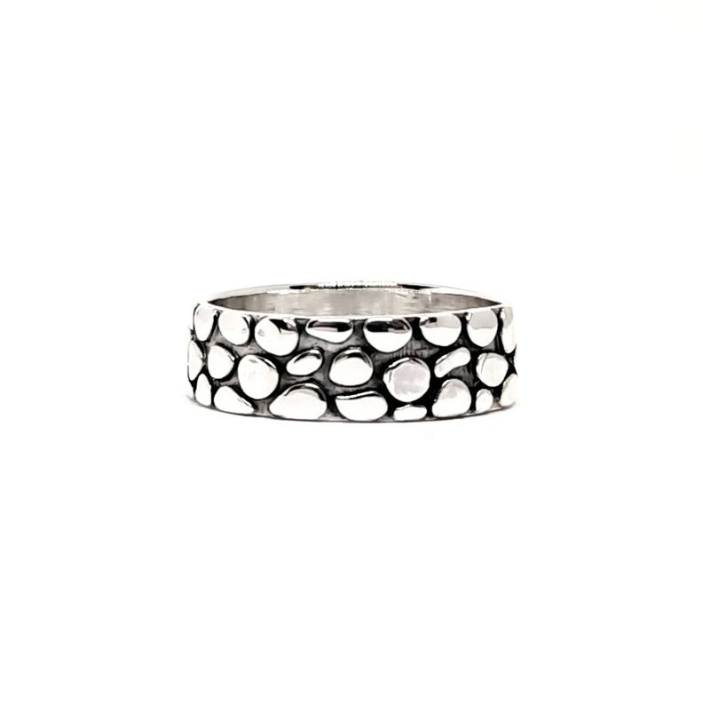 Anillo Labrado Plata Fina 925-1