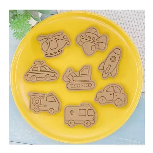 8 Cortador Galletas Cortadores Galletas Moldes Vehículos-6