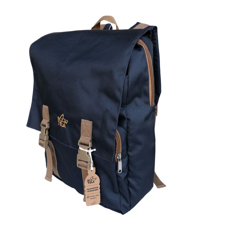 Mochila Notebook 15" Sustentable Negra Botela-4