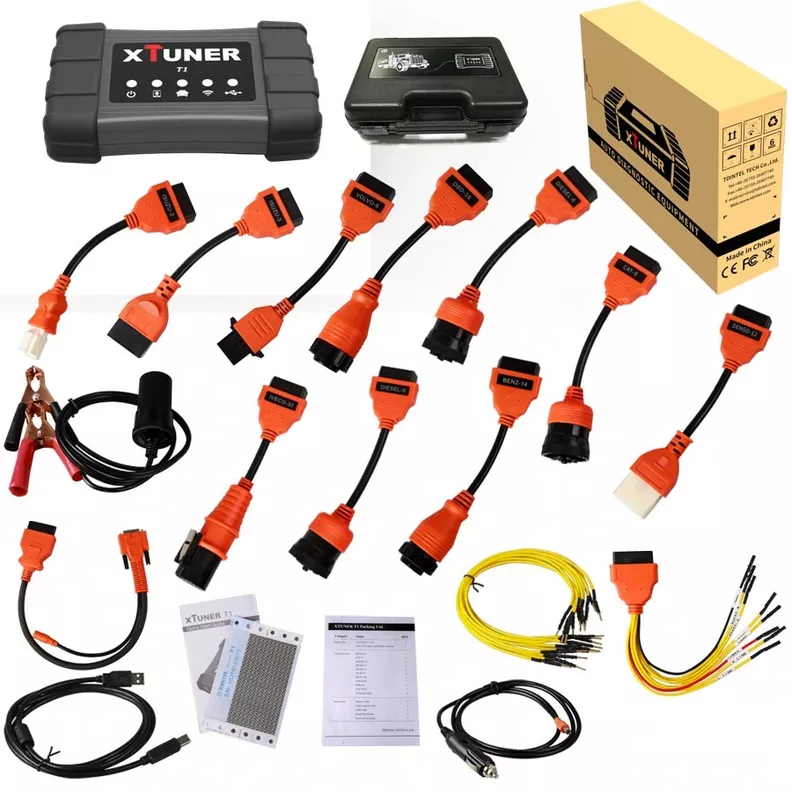 Scanner Camiones Maquinaria Xtuner T1 24v-1