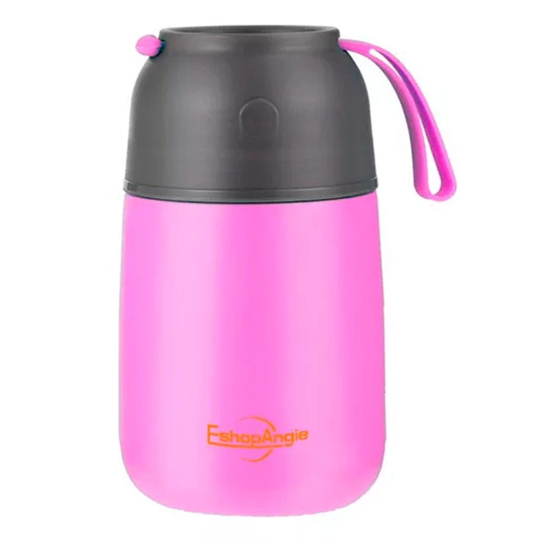 Termo De Comida Acero Inoxidable De 650ml + Cuchara-0