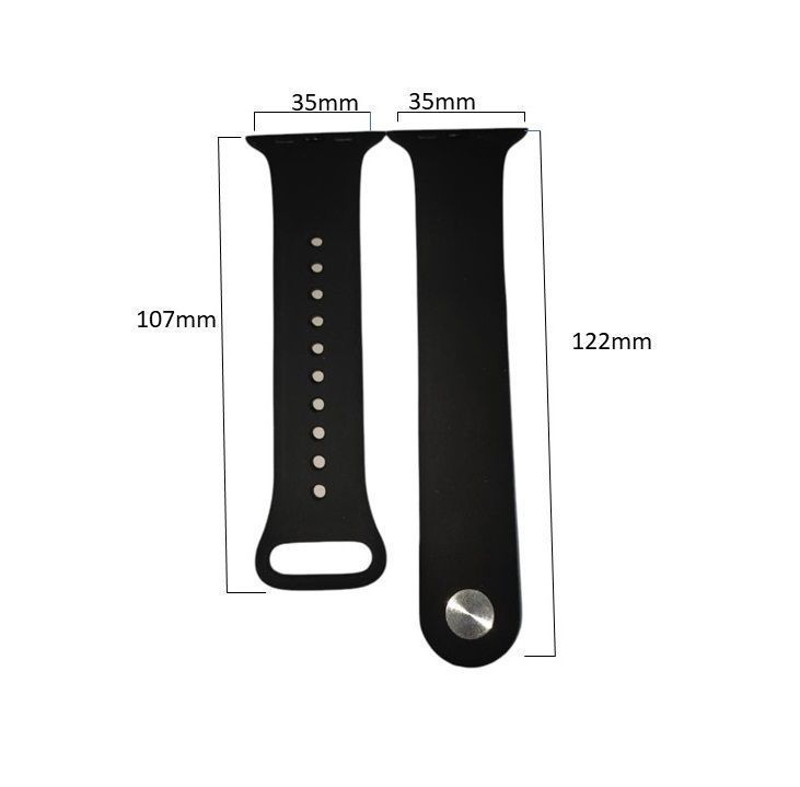 Correa Boton Compatible Iwatch Apple Watch Vinotinto 42-44-45MM-1