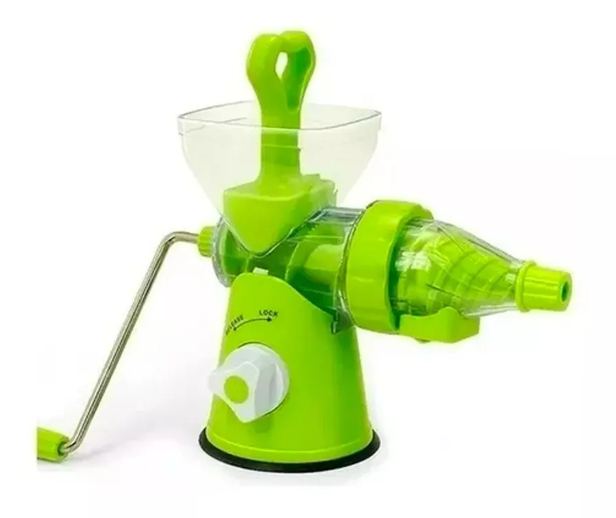 Exprimidor Extractor Jugo Manual Fruta Verdura Multifuncion-0