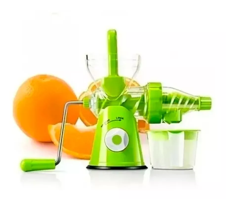 Exprimidor Extractor Jugo Manual Fruta Verdura Multifuncion-2