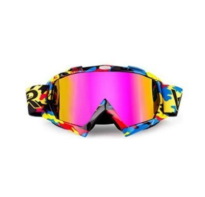 Gafas Deportivas Para Motocross - Para Esquiar Con Estuche-0