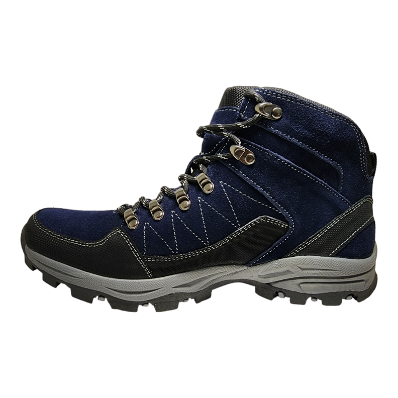 Zapatilla Hombre Caña Natgeo Azul y Negro-3
