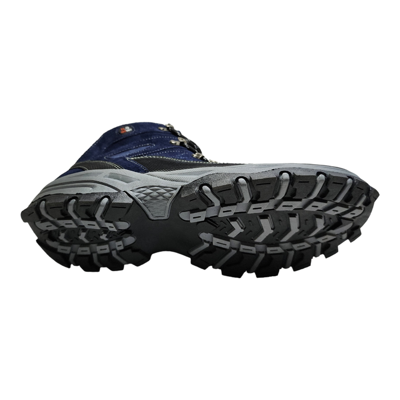 Zapatilla Hombre Caña Natgeo Azul y Negro-5