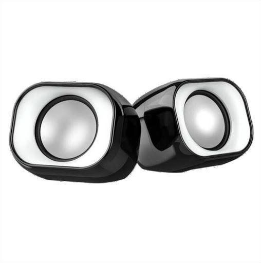 Parlantes Para PC DHE 2111 Multimedia HP Conexión 3,5 Mm – DHS-2111-0