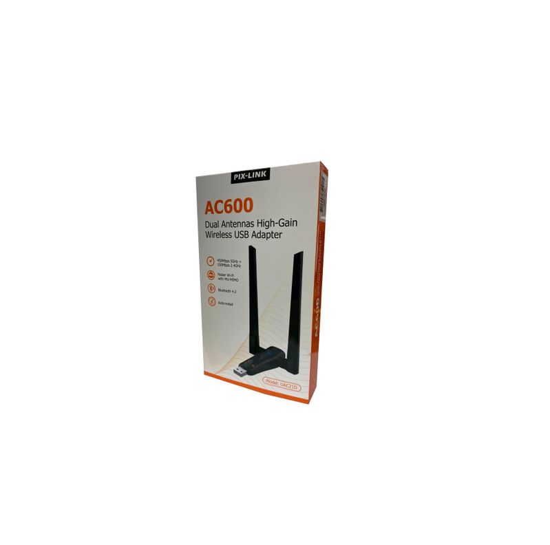 Antena Adaptador WIFI Bluetooth USB 400Mbps-2