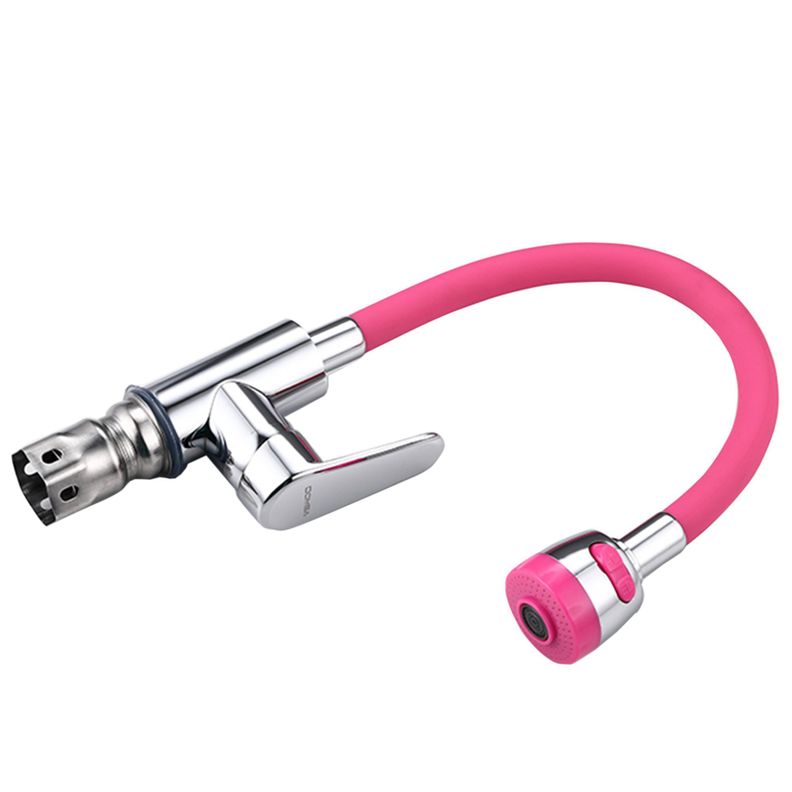 Monomando Lavaplatos Flexible Domsa CGC-200-ROSADO-1