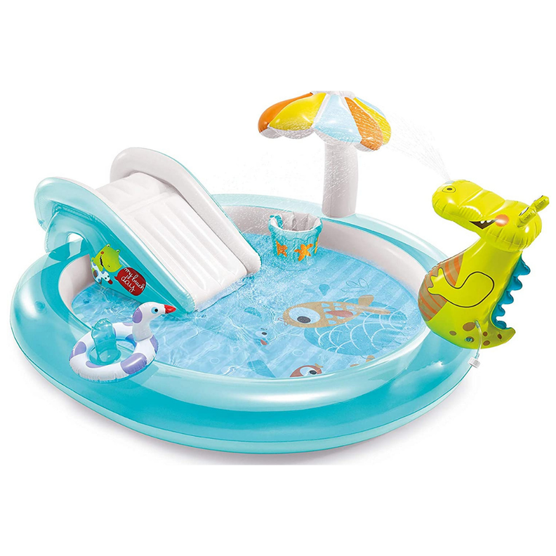Centro de Actividad Inflable Cocodrilo Gator Calipso
