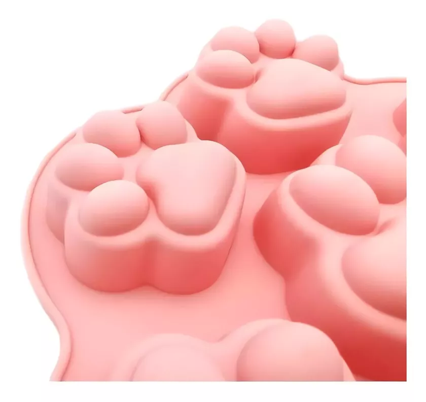 Pack X2 Moldes De Chocolate Moldes Silicona Patitas Patas  x2-ROS-110777-0