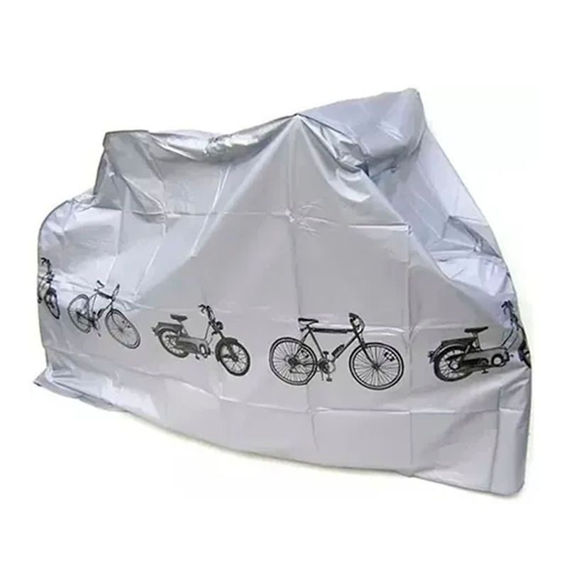 Carpa Funda Lona Cubre Moto Bicicleta Con Diseño-0