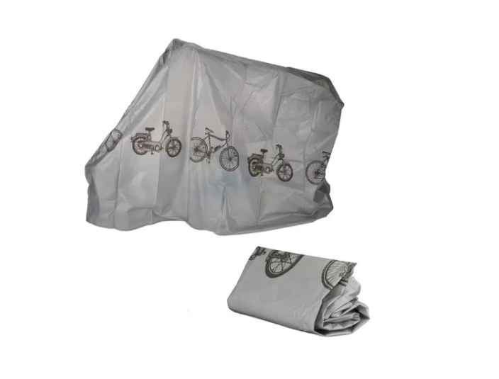 Carpa Funda Lona Cubre Moto Bicicleta Con Diseño-1