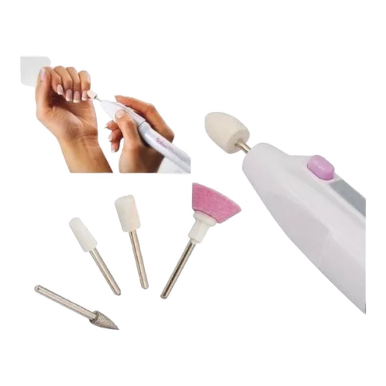 SET MANICURE  5 PZAS SECADOR UÑAS MANICURE AR38 -2