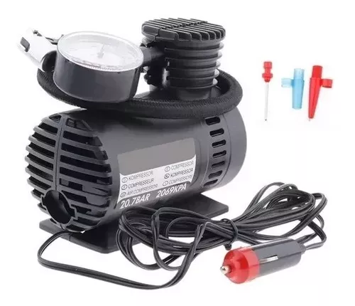 Mini Compresor Aire Auto 12v Compresor De Aire Portatil 300p-0