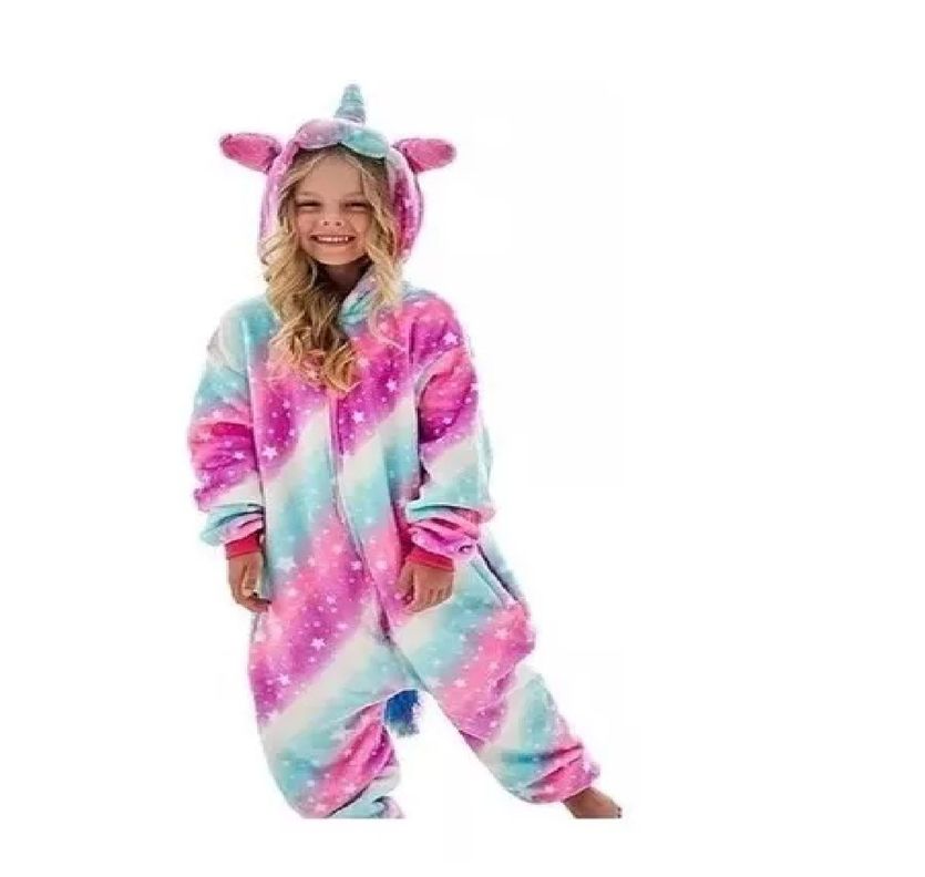 Pijama Enteros Animales Niños y Adultos Unicornio Space-3