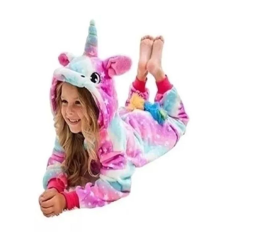 Pijama Enteros Animales Niños y Adultos Unicornio Space-0