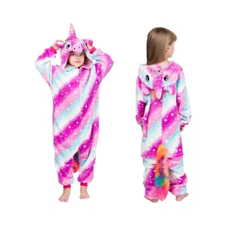 Pijama Enteros Animales Niños y Adultos Unicornio Space-1