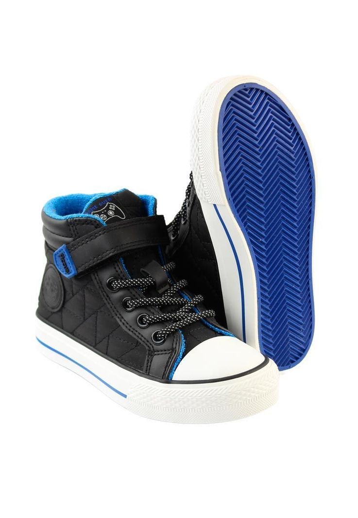 Zapatilla urbana caña velcro elastico a caminar niño 872-3