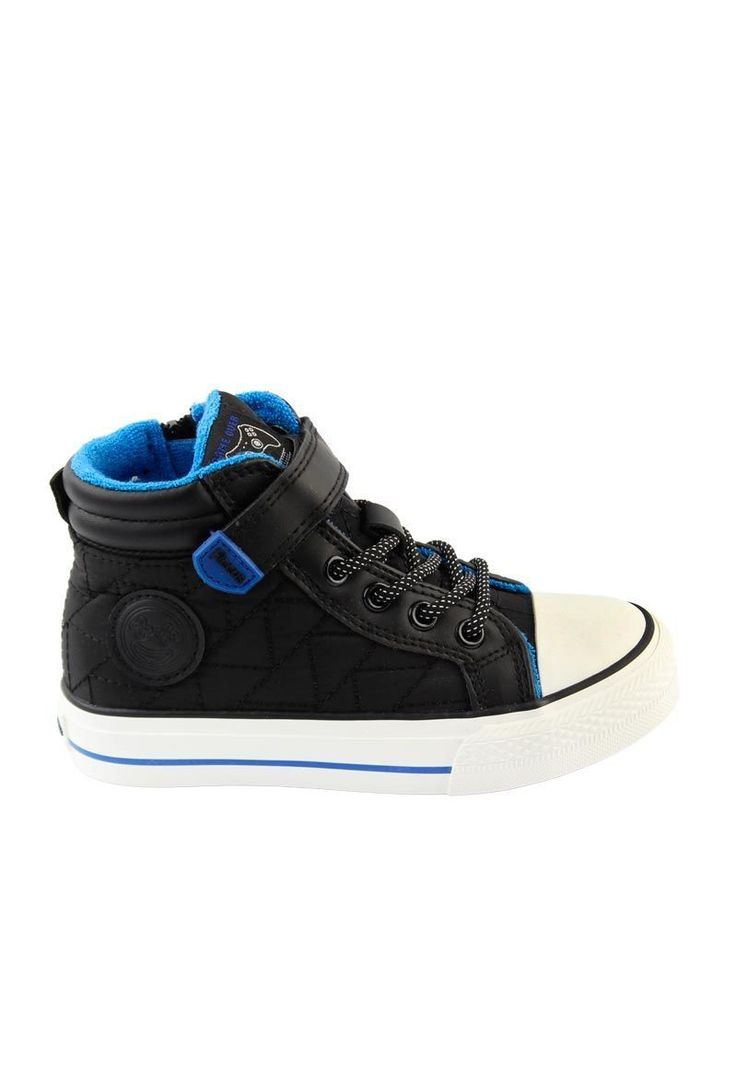 Zapatilla urbana caña velcro elastico a caminar niño 872-0