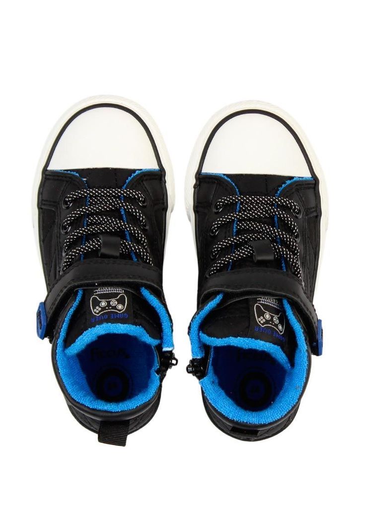 Zapatilla urbana caña velcro elastico a caminar niño 872-2