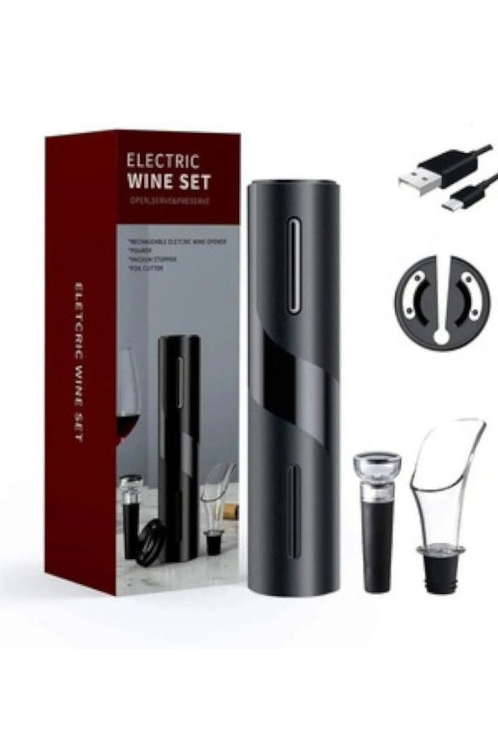Descorchador Sacacorcho Destapador Eléctrico-2