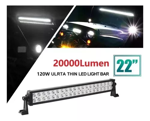Barras Led 4x4 54cm Foco Auto Barra Neblinero 120w-5