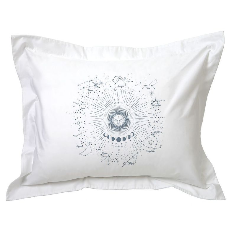 Funda de almohada Cosmico Blanco