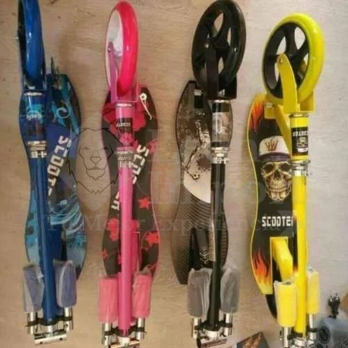 Scooter Metálico Edad 8 A 17 Resistente Ajustable Unisex-4