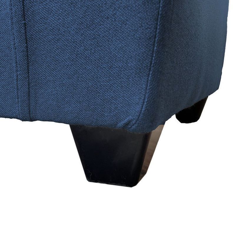 Juego Living Mateo Chenille Azul Pata Plastica 3C.1C.1C-6