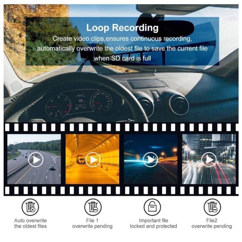 CAMARA AUTOMOVIL BLACKBOX DVR-4