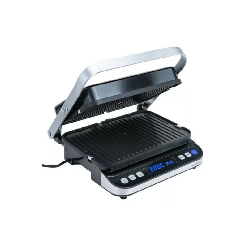 Panini Plancha Grill Digital 1600W LED MA-4610-1
