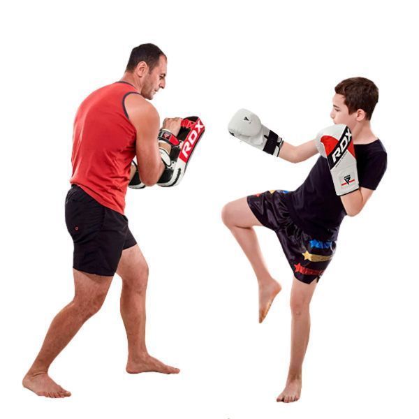 Guantes De Boxeo Rdx Saco Entrenamiento White -1